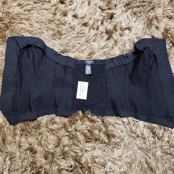 NWT Guess Jeans Stripe Overbust Corset, sz L - Picture 6 of 9